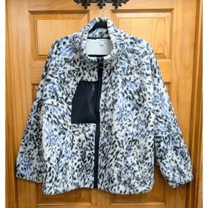 Kinesis Women's Jacket 2X Full Zip Stand Up Collar Zip Pockets Heavy Warm